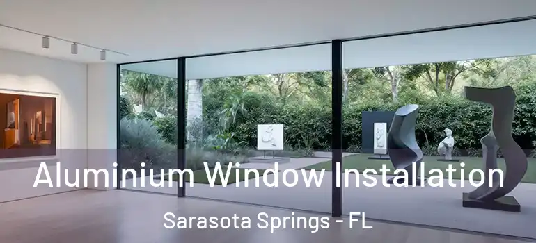 Aluminium Window Installation Sarasota Springs - FL