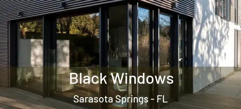 Black Windows Sarasota Springs - FL