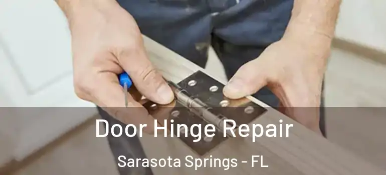 Door Hinge Repair Sarasota Springs - FL