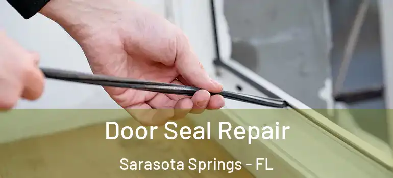 Door Seal Repair Sarasota Springs - FL