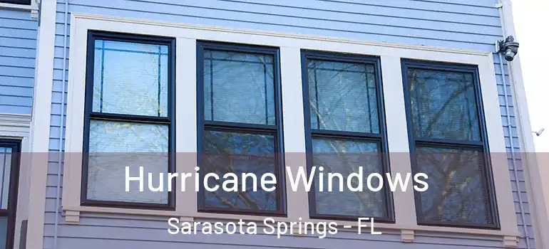 Hurricane Windows Sarasota Springs - FL