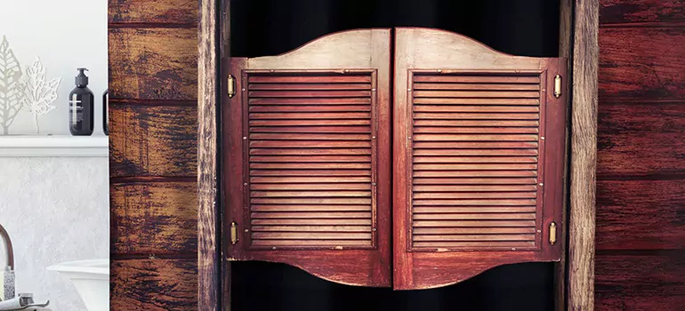 Installing Saloon Door Hinges in Sarasota Springs, FL