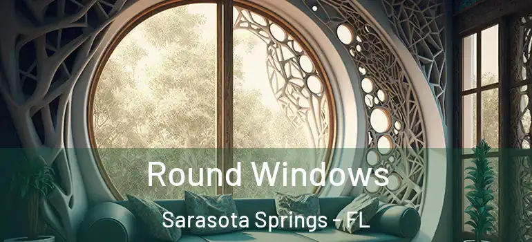 Round Windows Sarasota Springs - FL