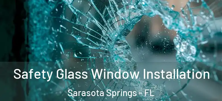 Safety Glass Window Installation Sarasota Springs - FL