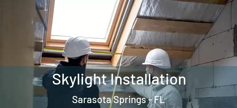 Skylight Installation Sarasota Springs - FL
