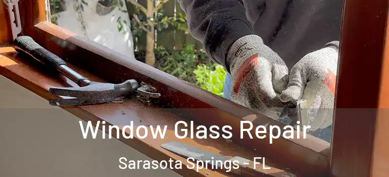 Window Glass Repair Sarasota Springs - FL